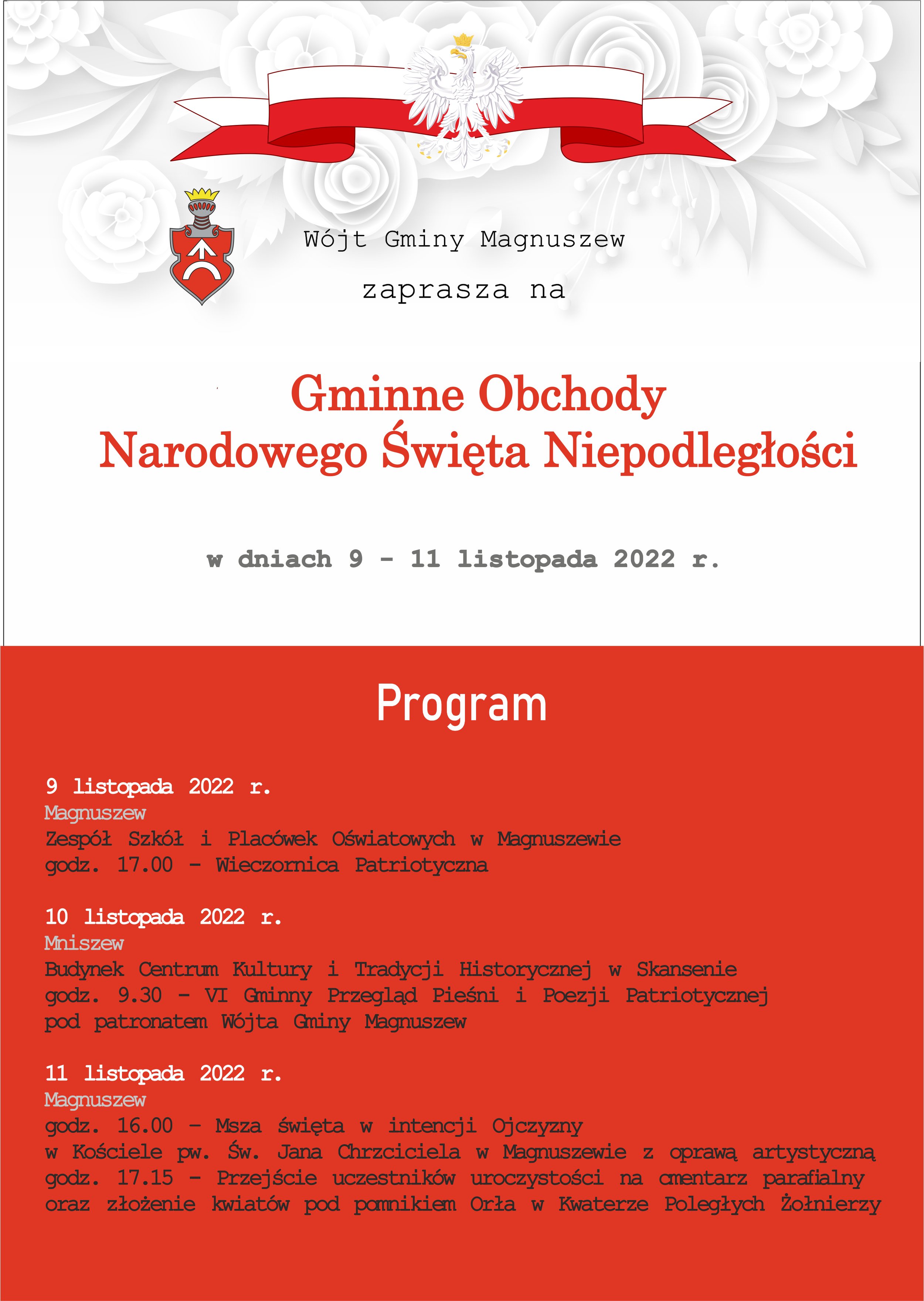 Plakat 11 listopada 22