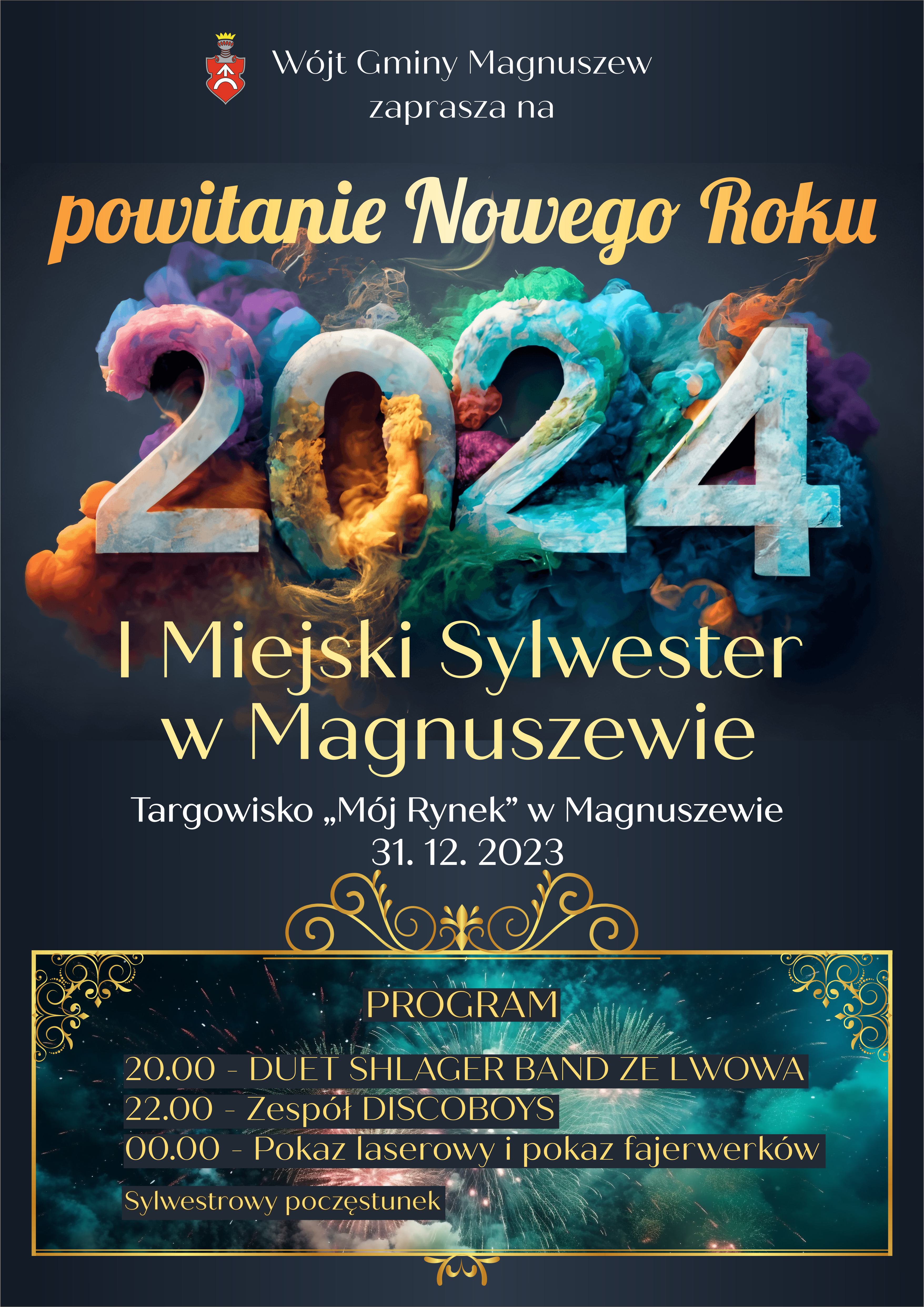 sylwester 2024 text krzywe